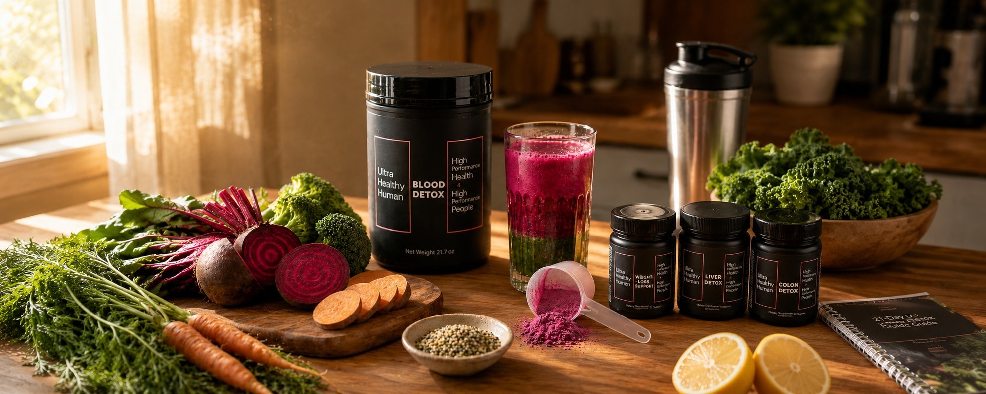 Blood Detox daily shake in motion