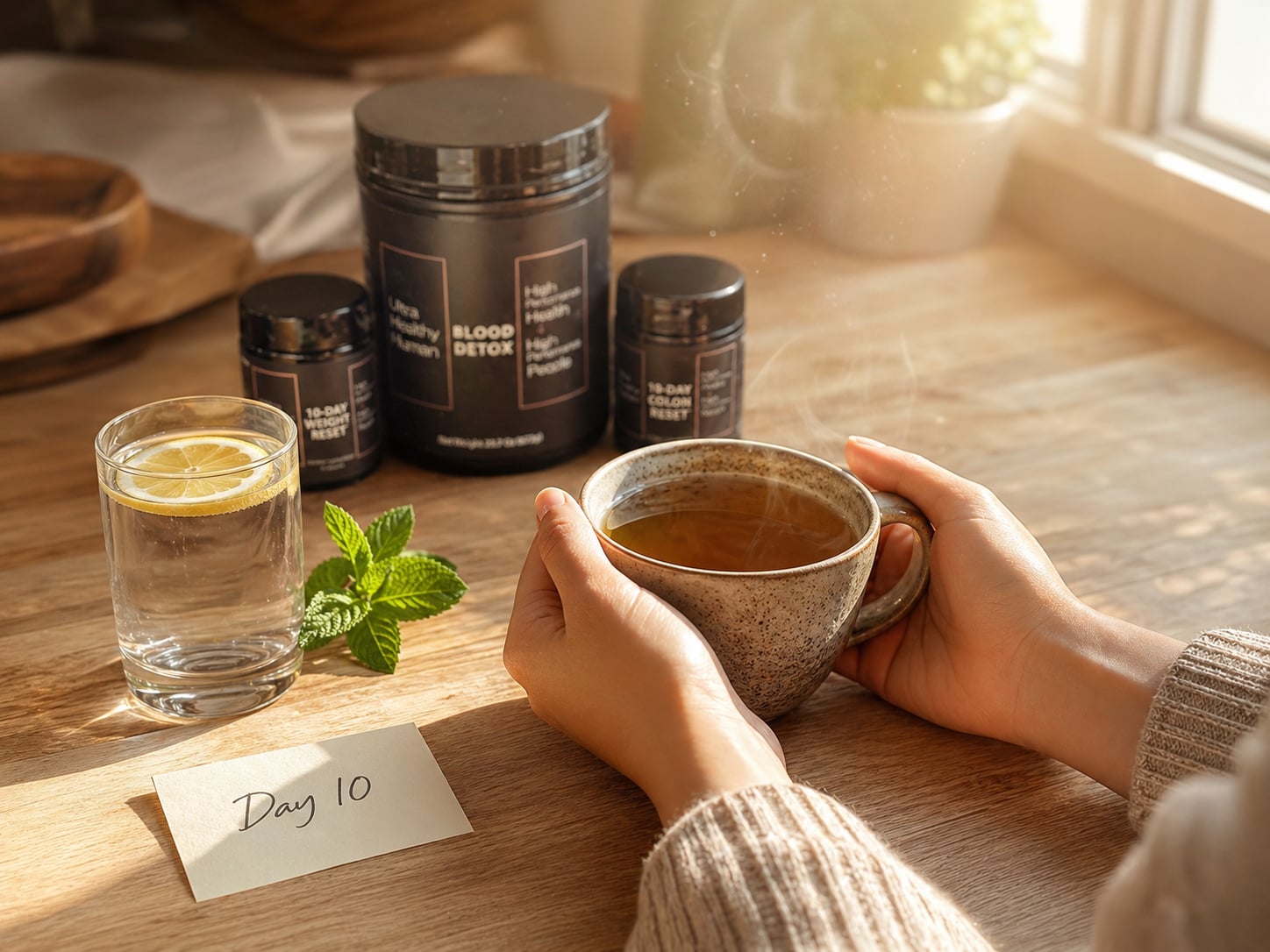 10-Day Reset Program · feel the difference