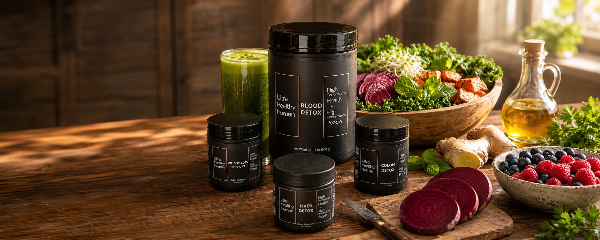 21-Day Detox System with whole foods