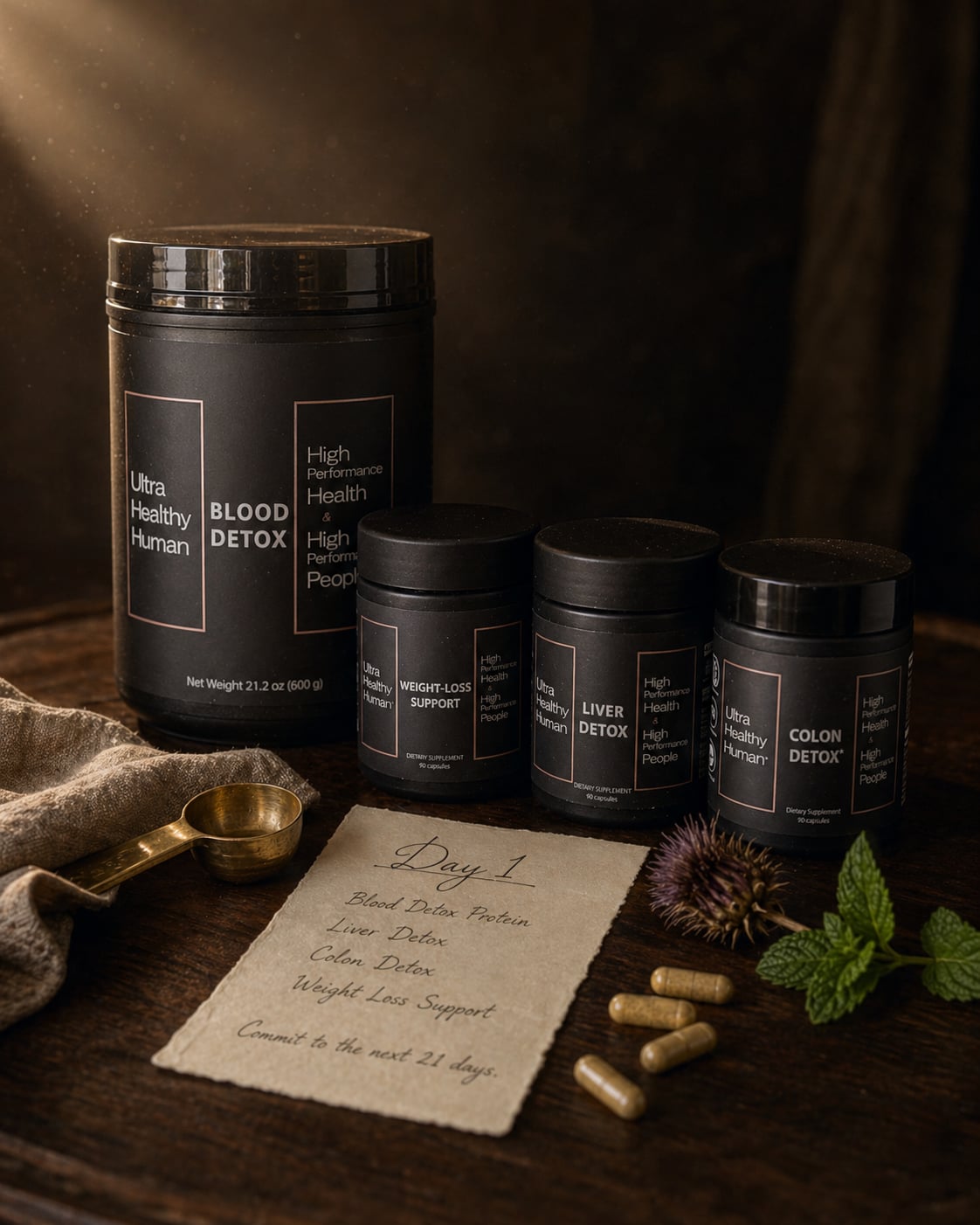 Ultra Healthy 21-Day Detox System kit
