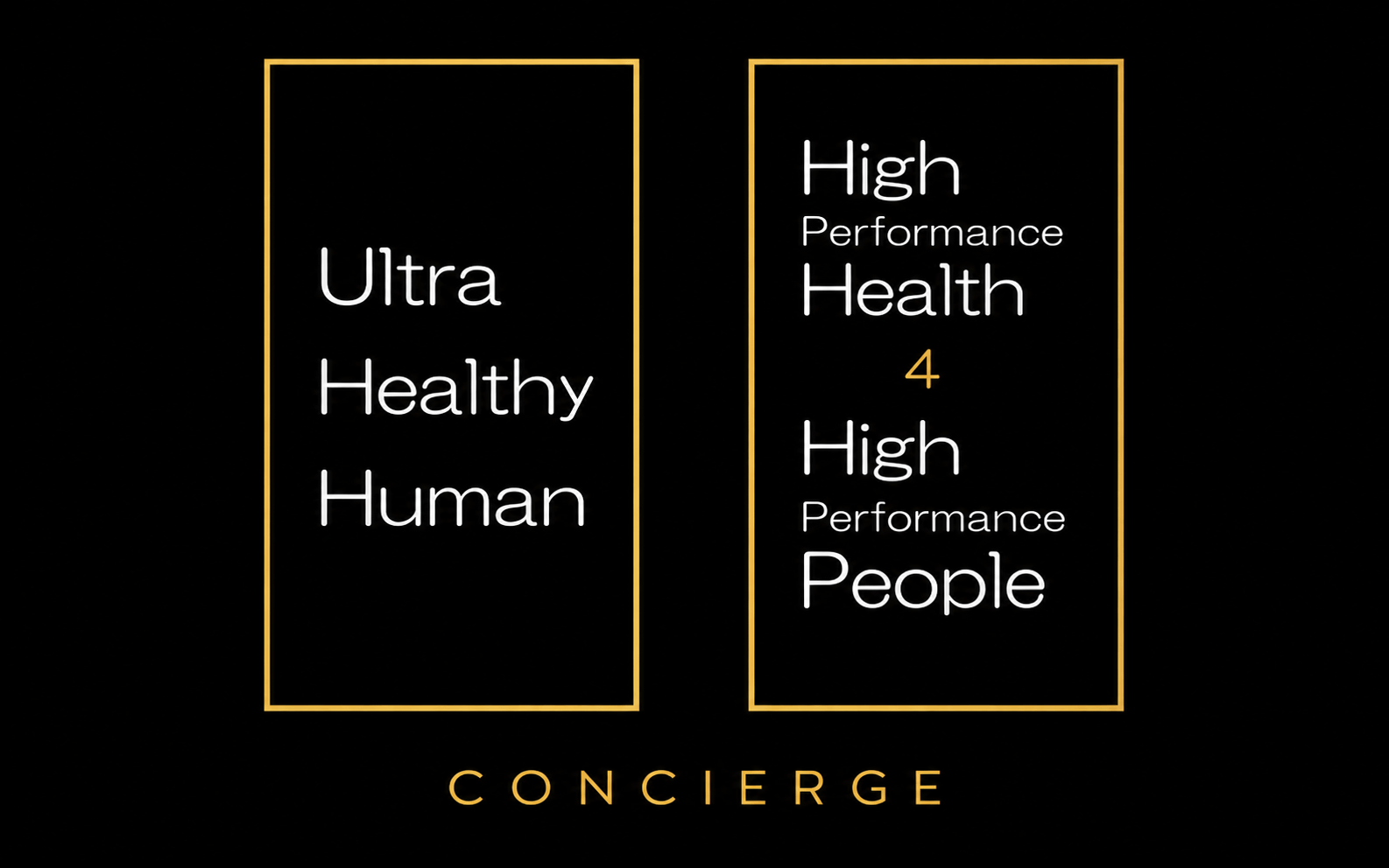 Ultra Healthy Human Concierge, High Performance Health